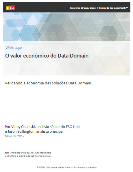 O valor econômico do Data Domain